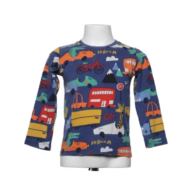 Långärmad t-shirt (Blå, Flerfärgad) från Lindex Kids Bomull