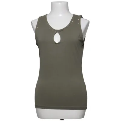 Tanktop (Groen) van Blind Date Katoen, Elastaan