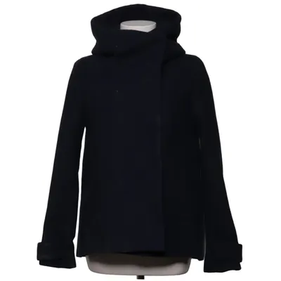 Coat (Blue) from Zara Basic Outerwear Polyester