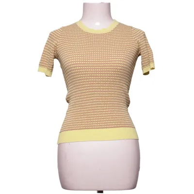 Top (Gelb, Braun) von Zara Knit