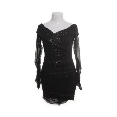 Cocktail dress (Black, Multicolored) Elastane, Polyester