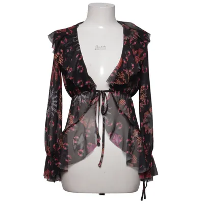 Bluse (Sort, Flerfarvet) fra Desigual Elastan, Polyester