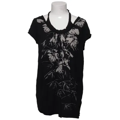 Top (Black, White) from H&M Sport Viscose