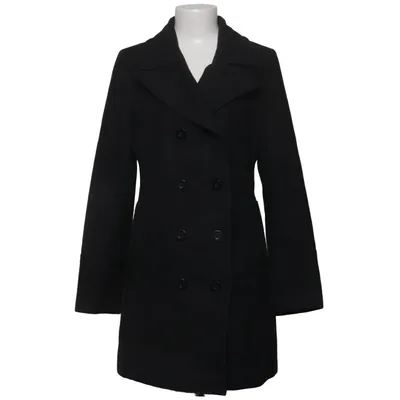 Mantel (Schwarz) von Capture Polyester, Wolle
