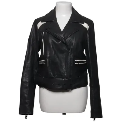 Bikerjack (Track Leather Jacket) van Envii Leer, Polyester