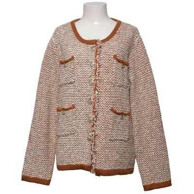 Cardigan (Beige, Marron) de Heine Acrylique, Coton, Polyester