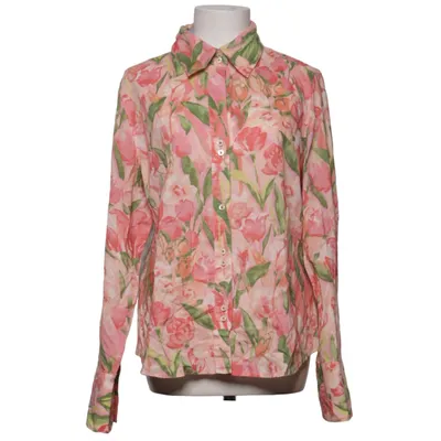 Bluse (Pink, Grøn, Flerfarvet) fra Tommy Hilfiger Bomuld