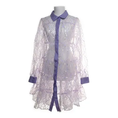 Dress (White, Purple) from HUNKØN