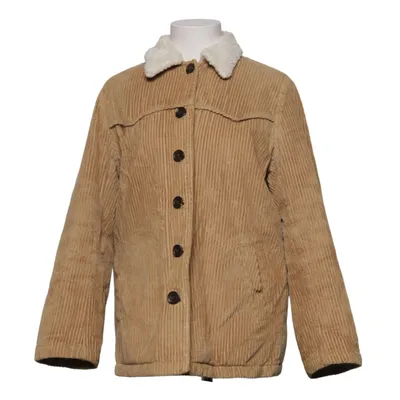 Veste en jeans fourrée (Beige) de ASOS Denim Coton, Polyester