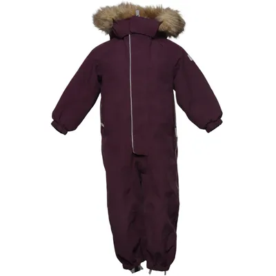 Overall (Purple) from Reima Faux fur, Polyester, Polyurethane