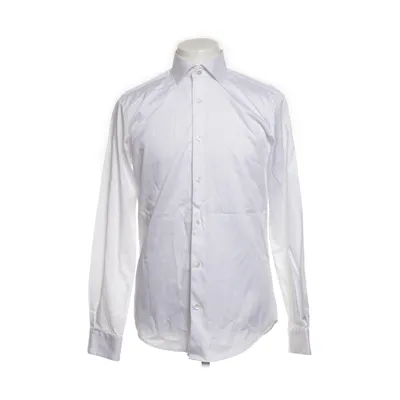 Skjorta (Vit) från Dressmann Bomull, Elastan