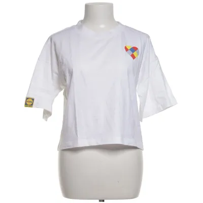 T-shirt (Vit, Flerfärgad) från Esmara x Lidl Bomull