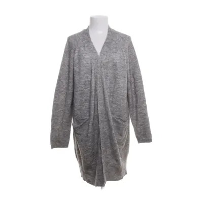 Cardigan (Grå) fra Ichi Akryl, Polyester, Alpacauld, Elastan, Uld, Silke