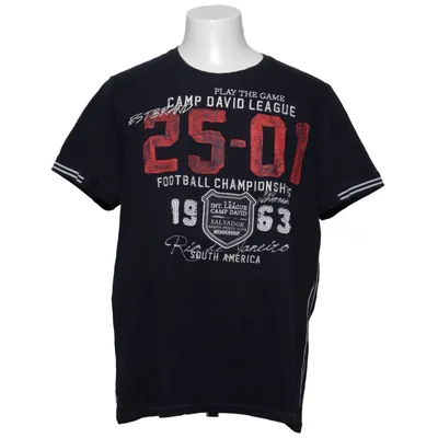 T-shirt (Bleu, Rouge, Blanc) de Camp David
