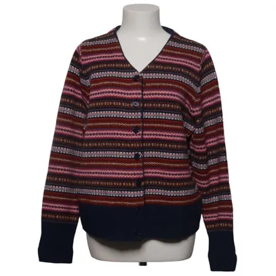 Cardigan (Blue, Multicolored) from Jumperfabriken Merino wool