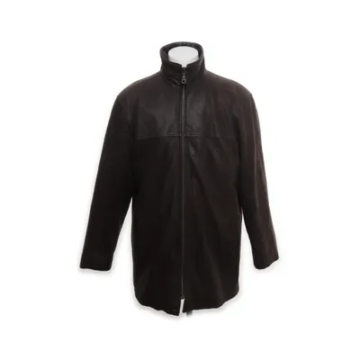 Läderjacka (Brun) från Global