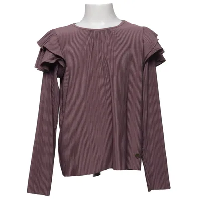 Top (Kristina Long Sleeve Blouse) van POMPdeLUx Elastaan, Polyester