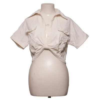Korte mouwen shirt (Wit) van Fashion Nova Polyamide
