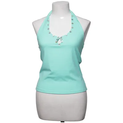 Halter neck top (Green) from Cotton On Elastane, Polyester