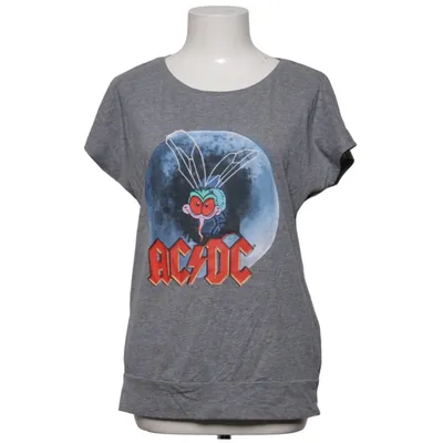 T-shirt (Grå, Flerfarvet) fra ACDC Bomuld, Polyester