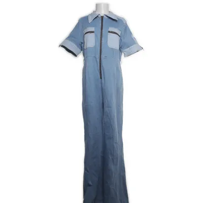 Jumpsuit (Blauw) van The Hippie Shake Katoen, Elastaan
