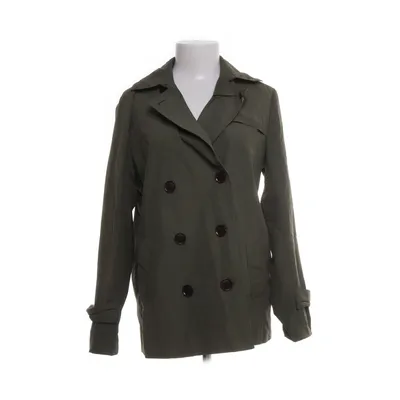 Trenchcoat (Grøn) fra Karen by Simonsen Bomuld, Elastan, Polyester
