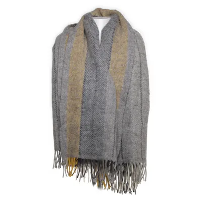 Filt (Grå, Gul, Flerfärgad) från Klippan