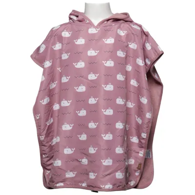 Badponcho (Roze) van Fresk Gerecycled polyester