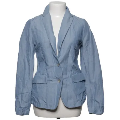 Blazer (Blauw) van Maison Scotch Katoen, Linnen, Lyocell, Polyester, Viscose