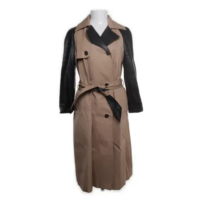 Coat (Black, Beige) from Zara Woman Polyester, Polyurethane
