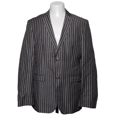 Blazer (Marron, Bleu) de Zignone Coton, Lin