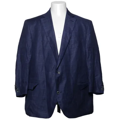 Kavaj (Blå, Grå) från Eduard Dressler Linne, Ull