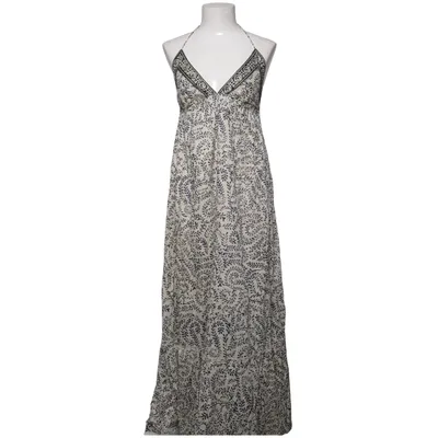 Robe longue (Beige, Bleu) de Pull & Bear Coton