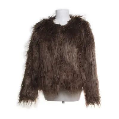 Vinterjacka (Brun) från Designers Remix Charlotte Eskildsen Päls, Polyamid, Polyester, Mohair, Akryl, Ull, Viskos