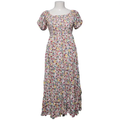 Robe longue (Blanc, Multicolore) de Miss You Coton