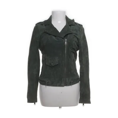 Leren jack (Groen) van Selected Femme Leer