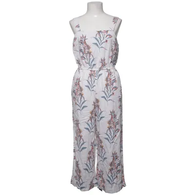 Byxdress (Vit, Flerfärgad) från Desmond & Dempsey x H&M Linne, Viskos