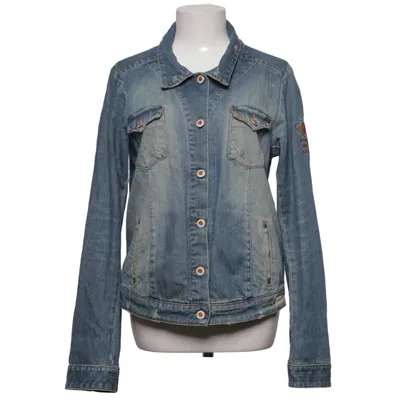 Jeansjacka (Blå) från Odd Molly Bomull, Elastan