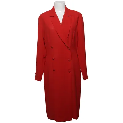 Skjortklänning (Röd) från Pola Polyester