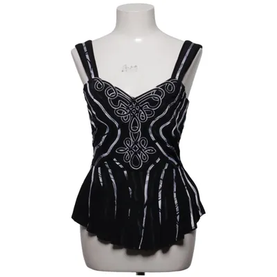 Débardeur (Noir, Argent) de Molly Jo Polyester