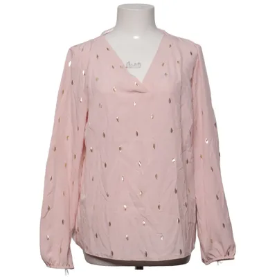 Blouse (Pink) from Moda Polyester, Viscose