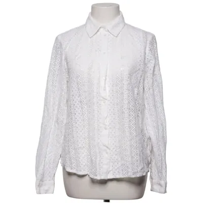 Bluse (Weiß) von Pigalle Baumwolle, Polyamid