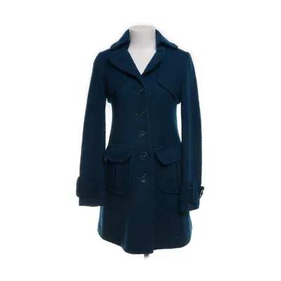 Trenchcoat (Blå) från Nanette Lepore Acetat, Polyamid, Viskos, Ull