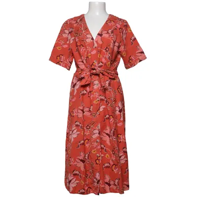 Maxi dress (Red, Pink, Multicolored) from Indiska Cotton, Linen