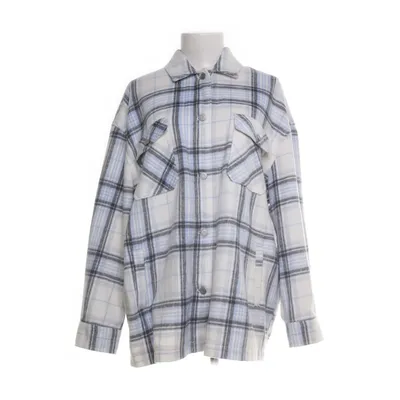 Overshirt (Wit, Grijs, Blauw) van Clockhouse Elements Collection by C&A Acryl, Katoen, Nylon, Polyester, Wol, Viscose