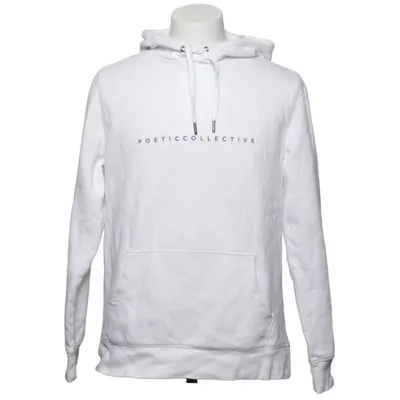 Hoodie (White) from Poetic Collective Cotton, Polyester