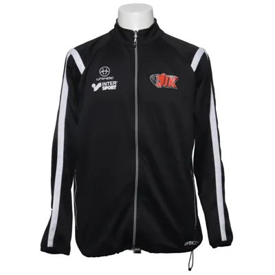 Træningsjakke (Sort, Hvid) fra Unihoc Polyester
