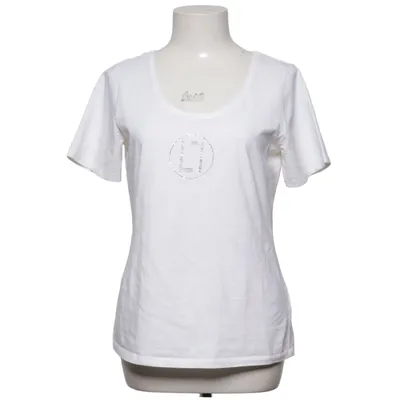 T-shirt (Wit) van Laurèl Katoen, Elastaan
