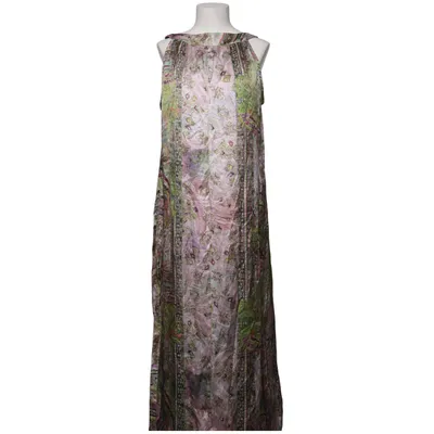 Robe longue (Rose, Vert, Multicolore) de Container Polyester, Soie
