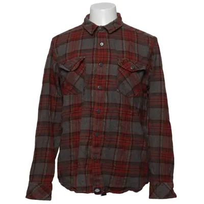 Flanellskjorta (Röd, Grå) från Dickies Bomull